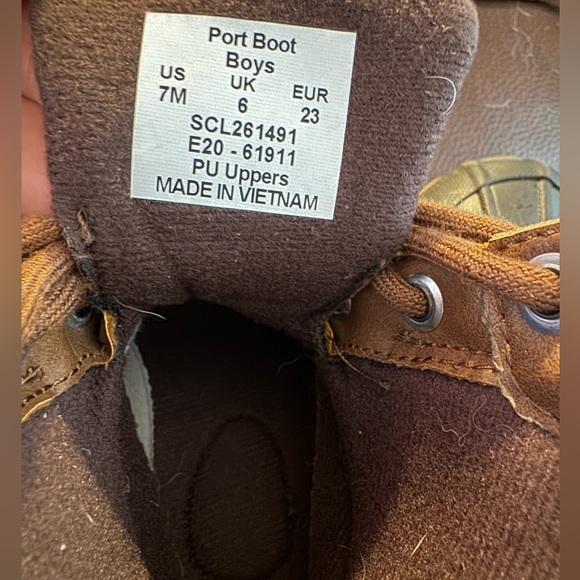 Sperry Port Boot Kids Toddlers 7c - Picture 3 of 3